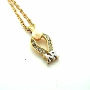 NINA RICCI 100% AUTHENTIC Gold Plated Necklace